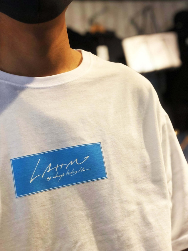 LAHM box logo TEE/ボックスロゴTEE  LAHM (エルエーエイチエム ）