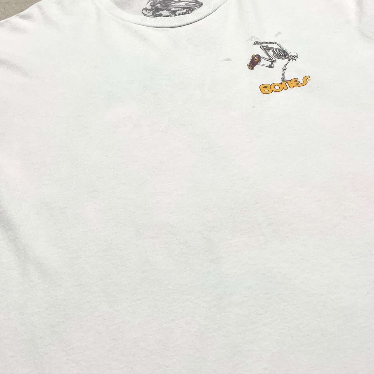 00年代 POWELL PERALTA パウエル ペラルタ BONES プリントTシャツ 