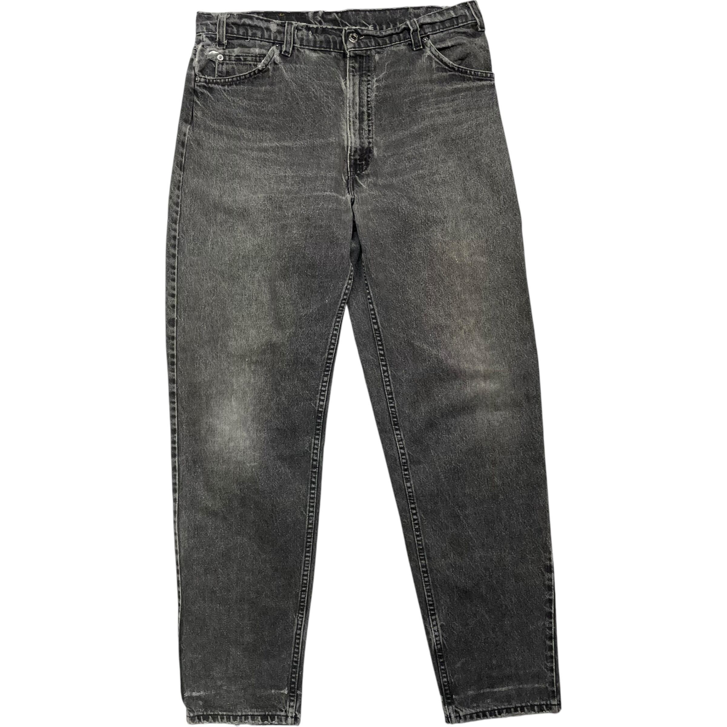 《実寸W35 L33》Levi's リーバイス 550 ブラックデニム USA製 90年代 vintage no.5404