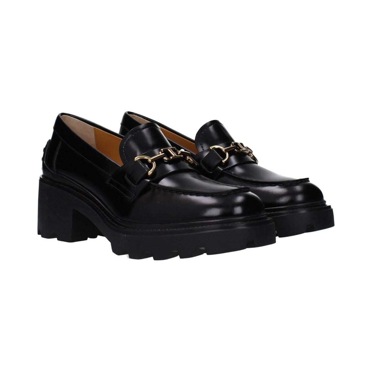 TOD'S トッズ レディース ローファー レザー ブラック