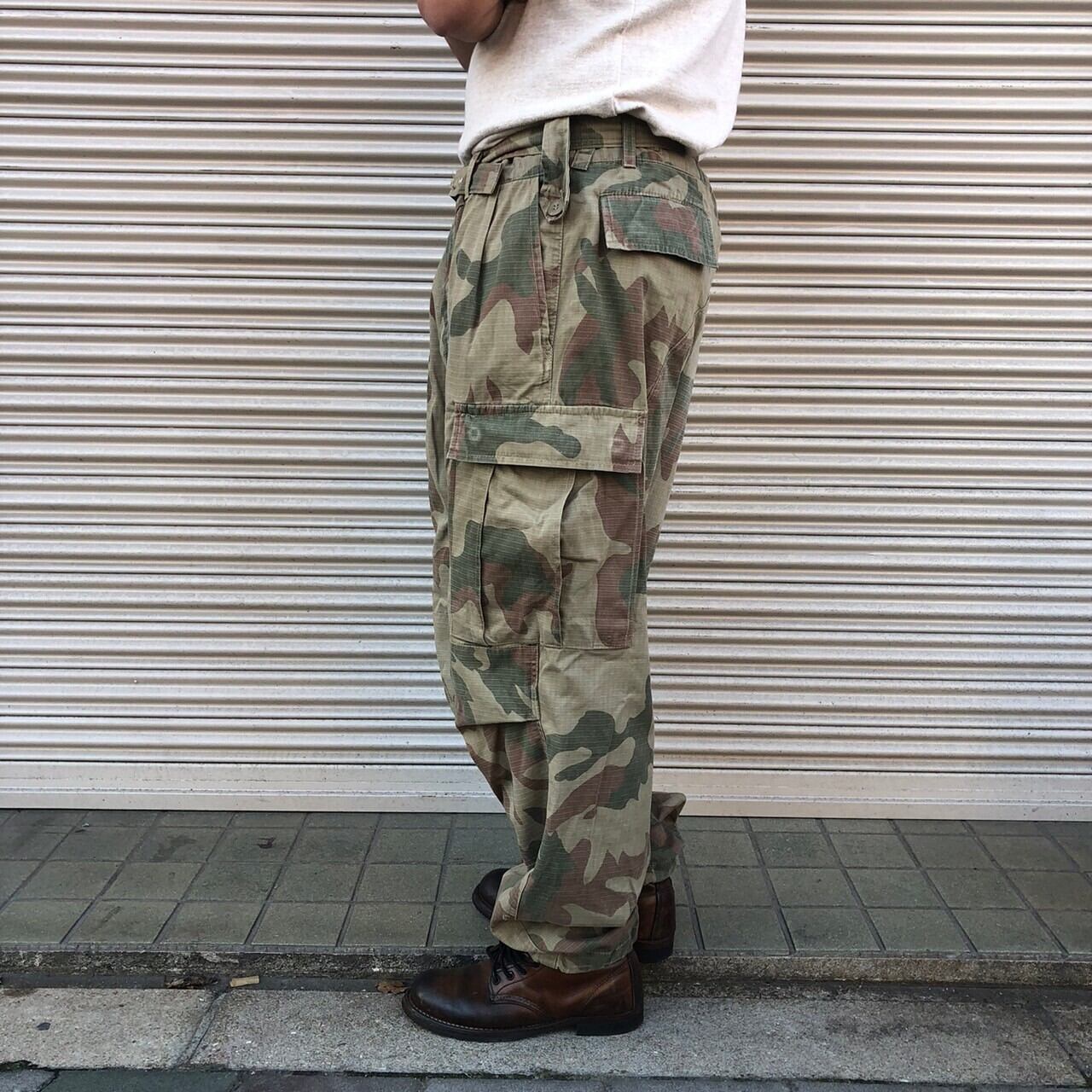 レア】ローデシア軍 ブラッシュカモ パンツ 【公式通販】