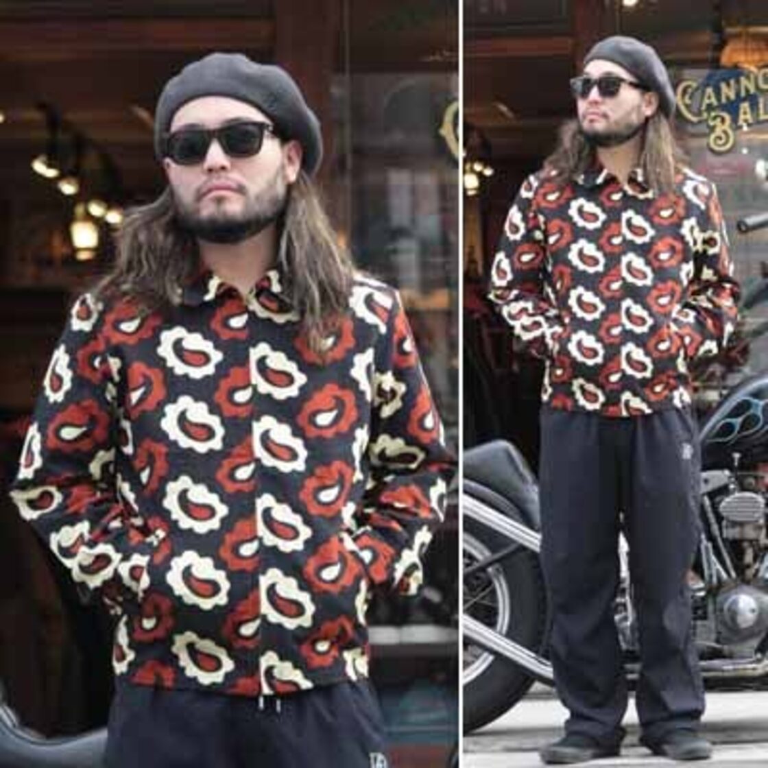 DRESS HIPPY “DH-SWING PAISLEY JACKET” RED DRESS HIPPY ドレス 