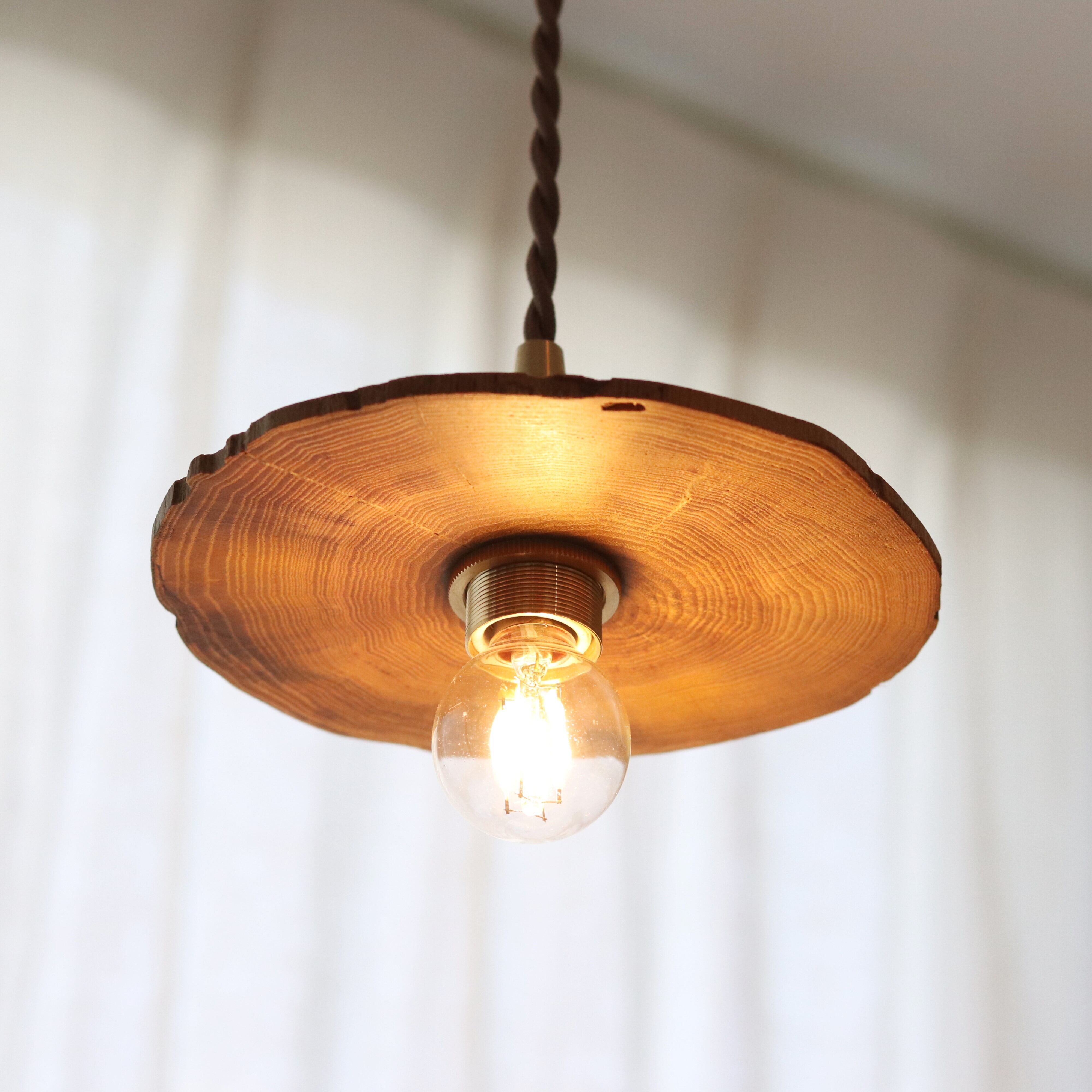 照明】天然木のペンダントライト/ノグルミ | ジーフラットインテリア