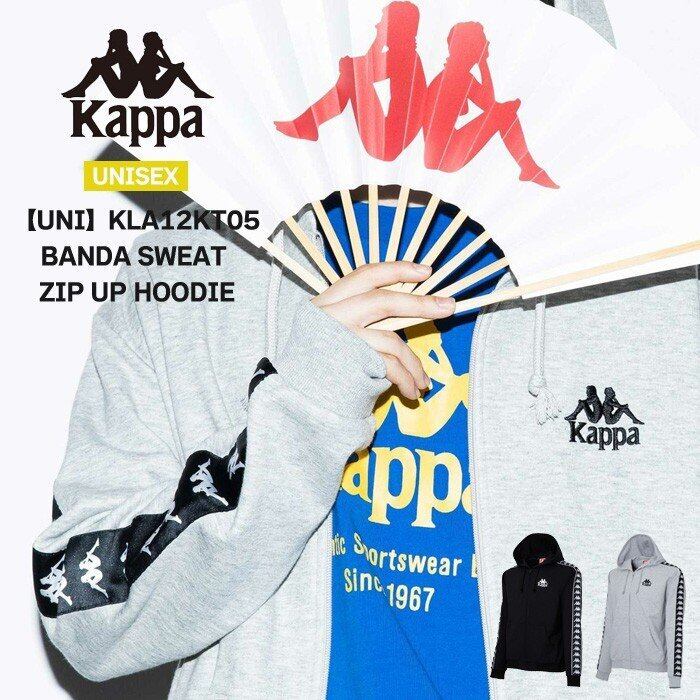 Kappa カッパ UNI スウェットジップパーカー BANDA SWEAT ZIP UP