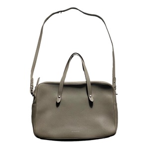 JIL SANDER gray leather bag