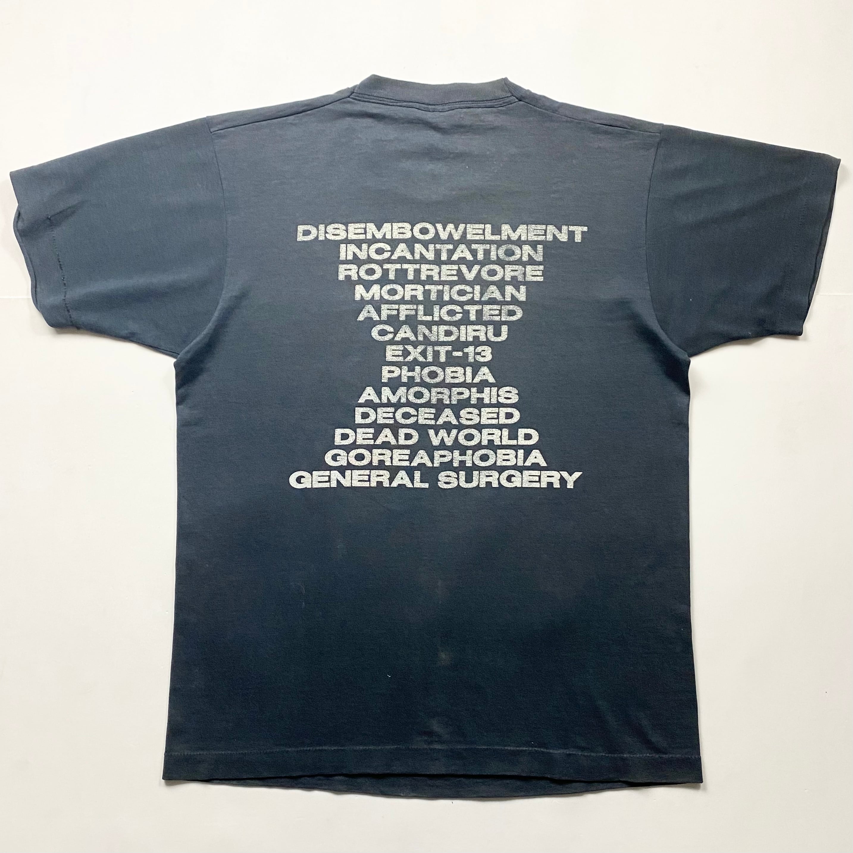 vintage 1990's RELAPSE RECORDS music label tee | NOIR ONLINE