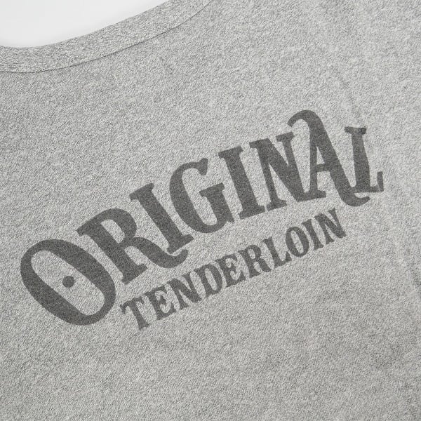 オリジナルテンダーロイン TENDERLOIN ロンT グレー Size：S Size【S】 TENDERLOIN テンダーロイン T-TEE POCKET Tシャツ 灰 【中古