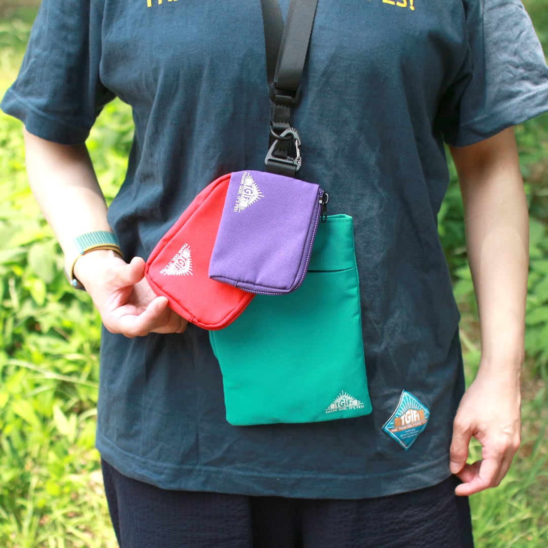 フェスバッグ TGIF! 3連ポーチショルダー | フェスバッグブランド TGIF