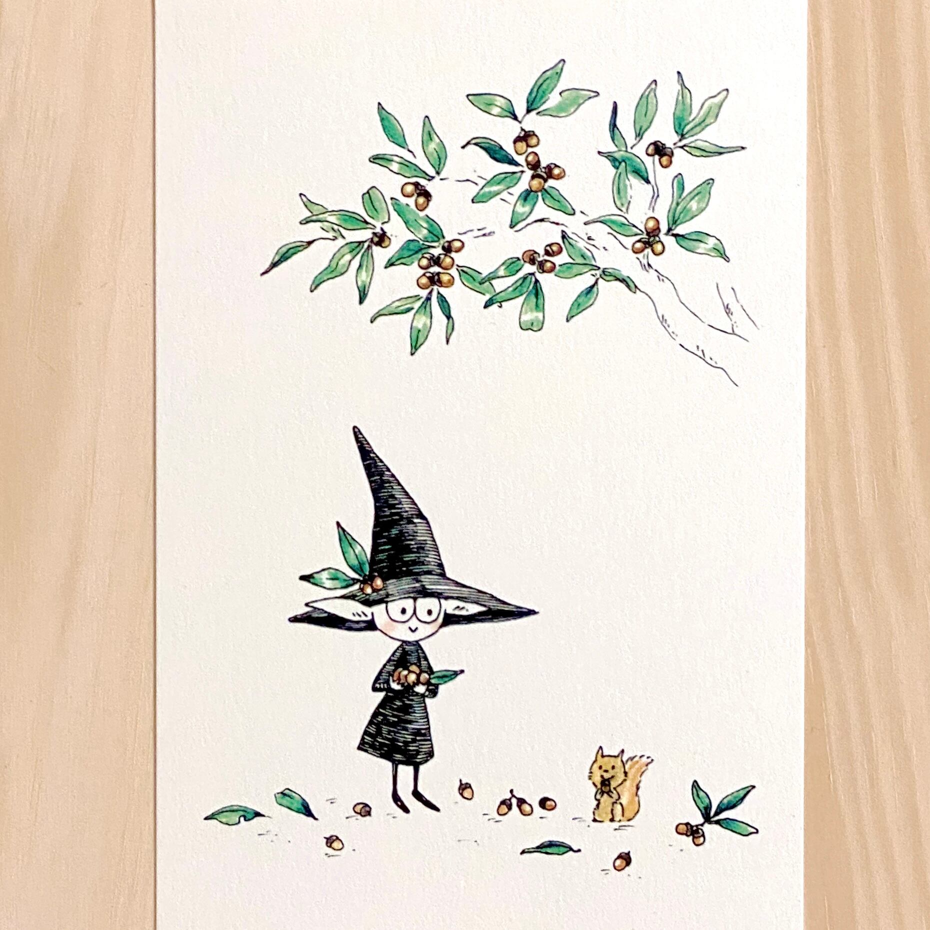 ポストカード “Fairy brother 秋の暮らし” | GARAKUTADO