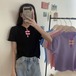 ✞ きれいめ☆スタンダードバックルショートトップス ニットTシャツ レトロ ✞ゴスロリ SM ミリ 甘ロリ クラロリ 和ロリ エレガント 黒ロリ 姫ロリ 華ロリ BB-BB4258190