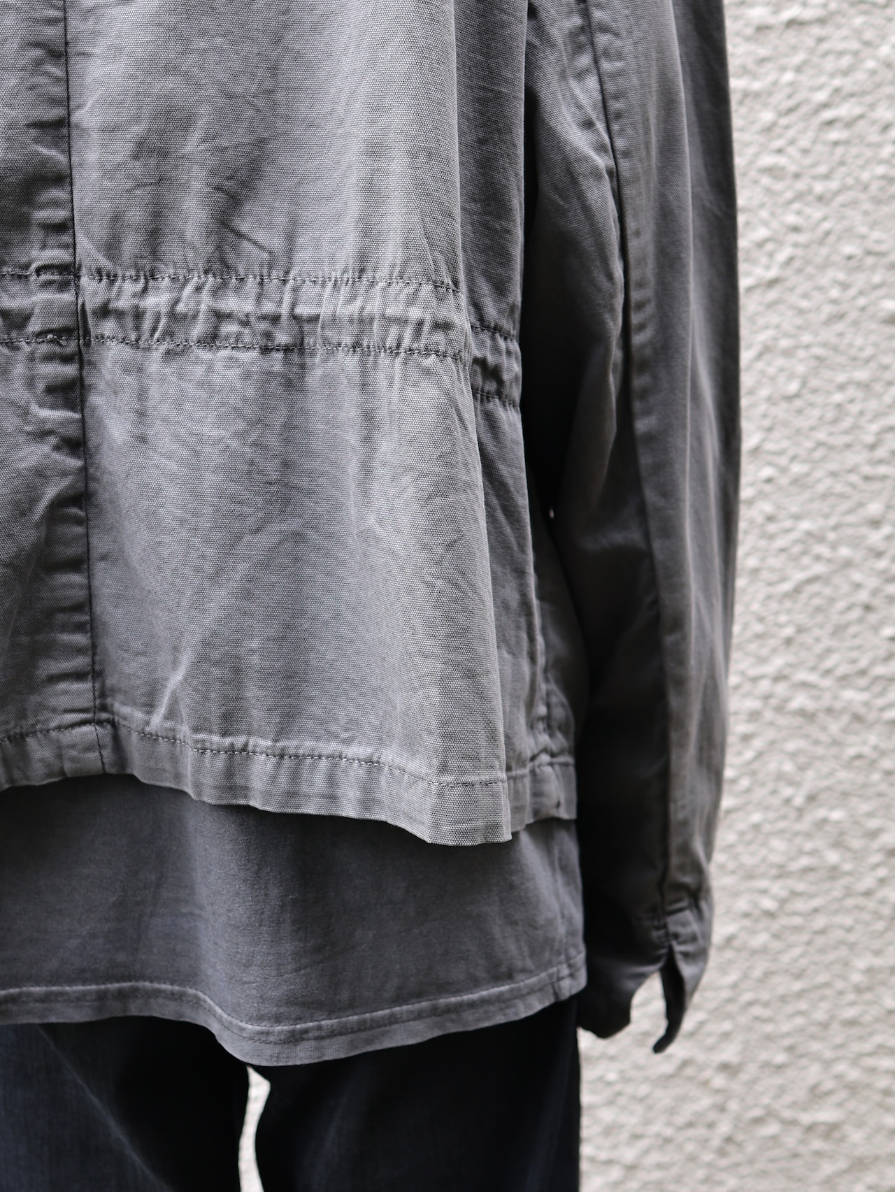 casual cotton shirt jacket