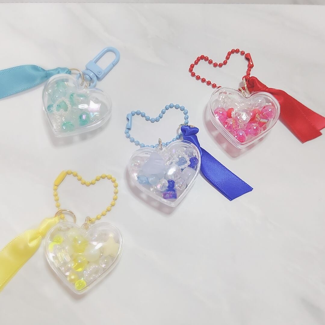 推し色ハートカプセルキーホルダー | Pay ID