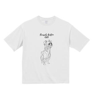 ブリュッセル・グリフォン　ビックシルエットTシャツ