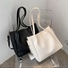 バッグ トートバッグ ハンドバッグ レディース トート キャンバスバッグ bag サマー ビーチ バケーション レトロハンドバッグ スクエアバック　おしゃれ オシャレ かわいい モテ 韓国 韓国風 韓国ファッション デート 休日 お出かけ 色展開 ブラック ホワイト