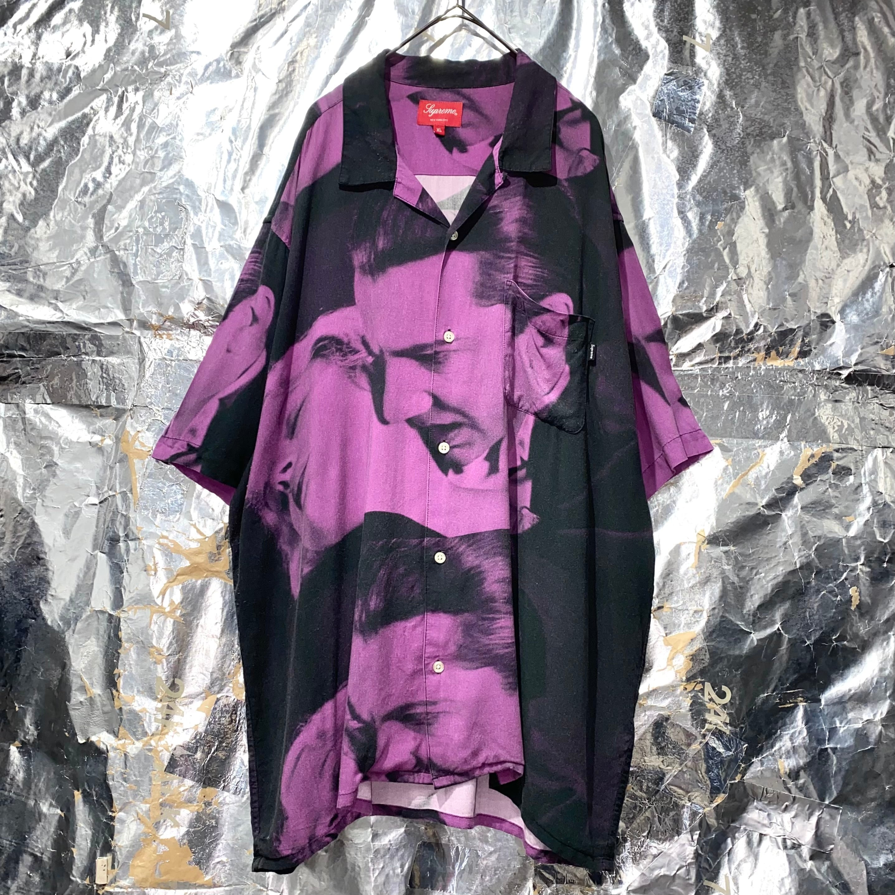 Supreme" Bela Lugosi Rayon S/S Shirt "Purple" | NeiN -archive and