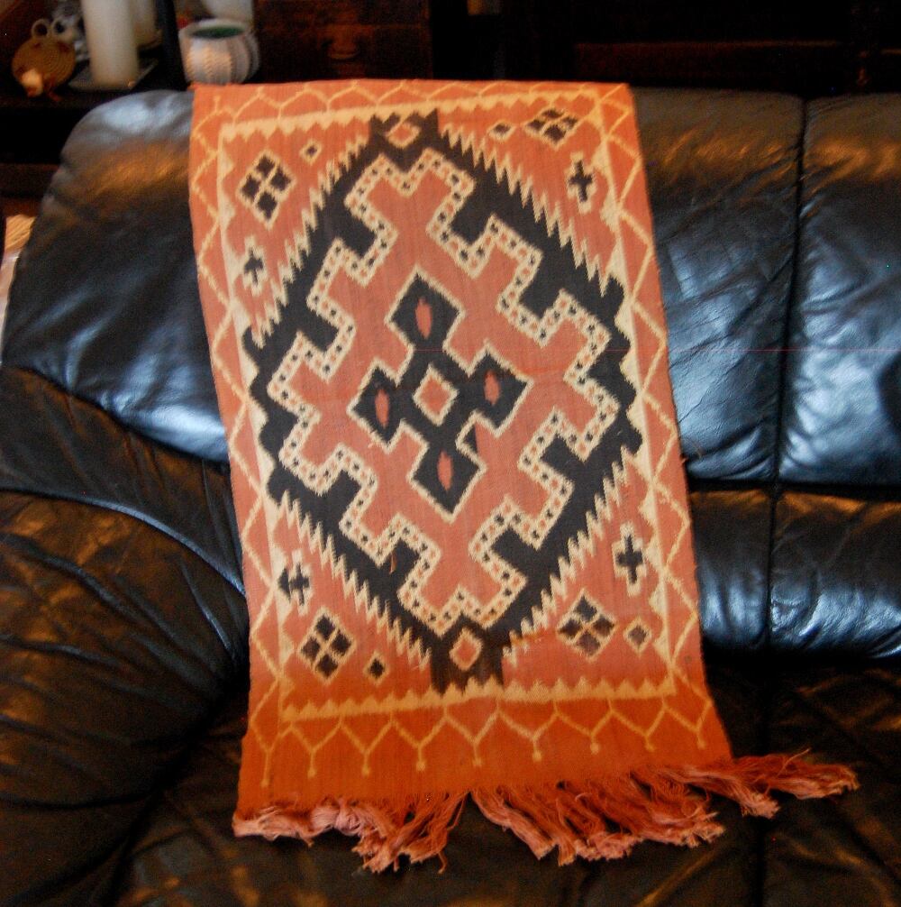 インドネシア】手織りのサロン（イカット）【ヴィンテージ】 | dish up