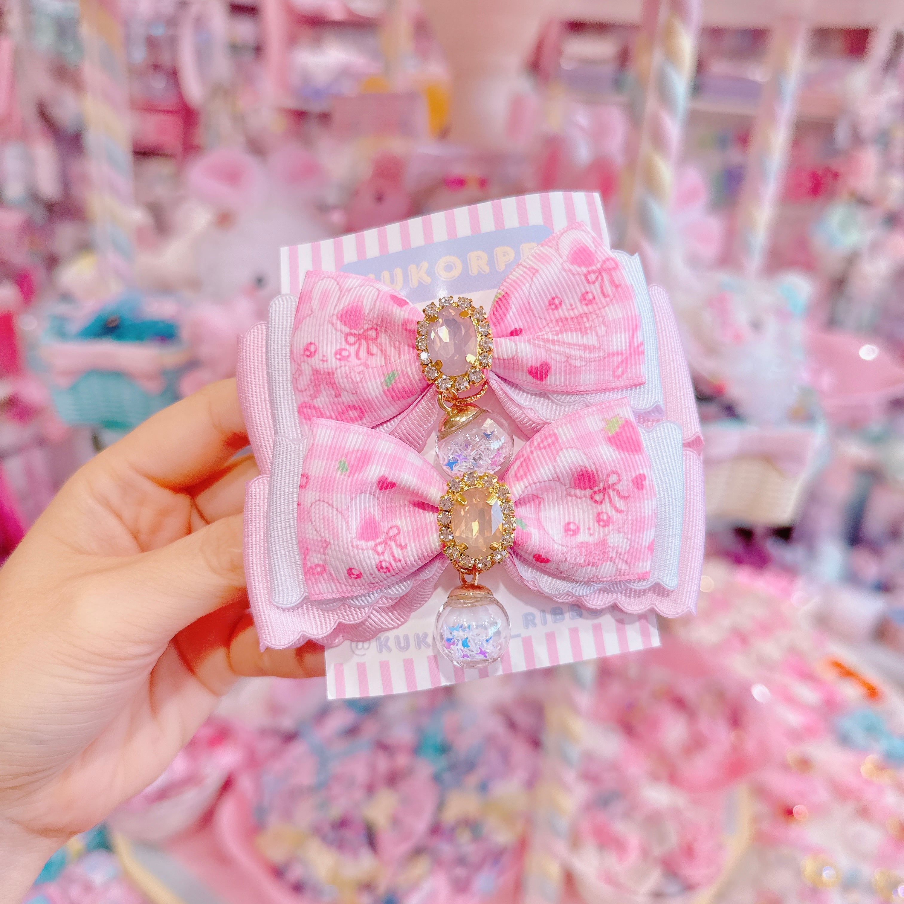 【R13】40-34ツインヘアクリップ