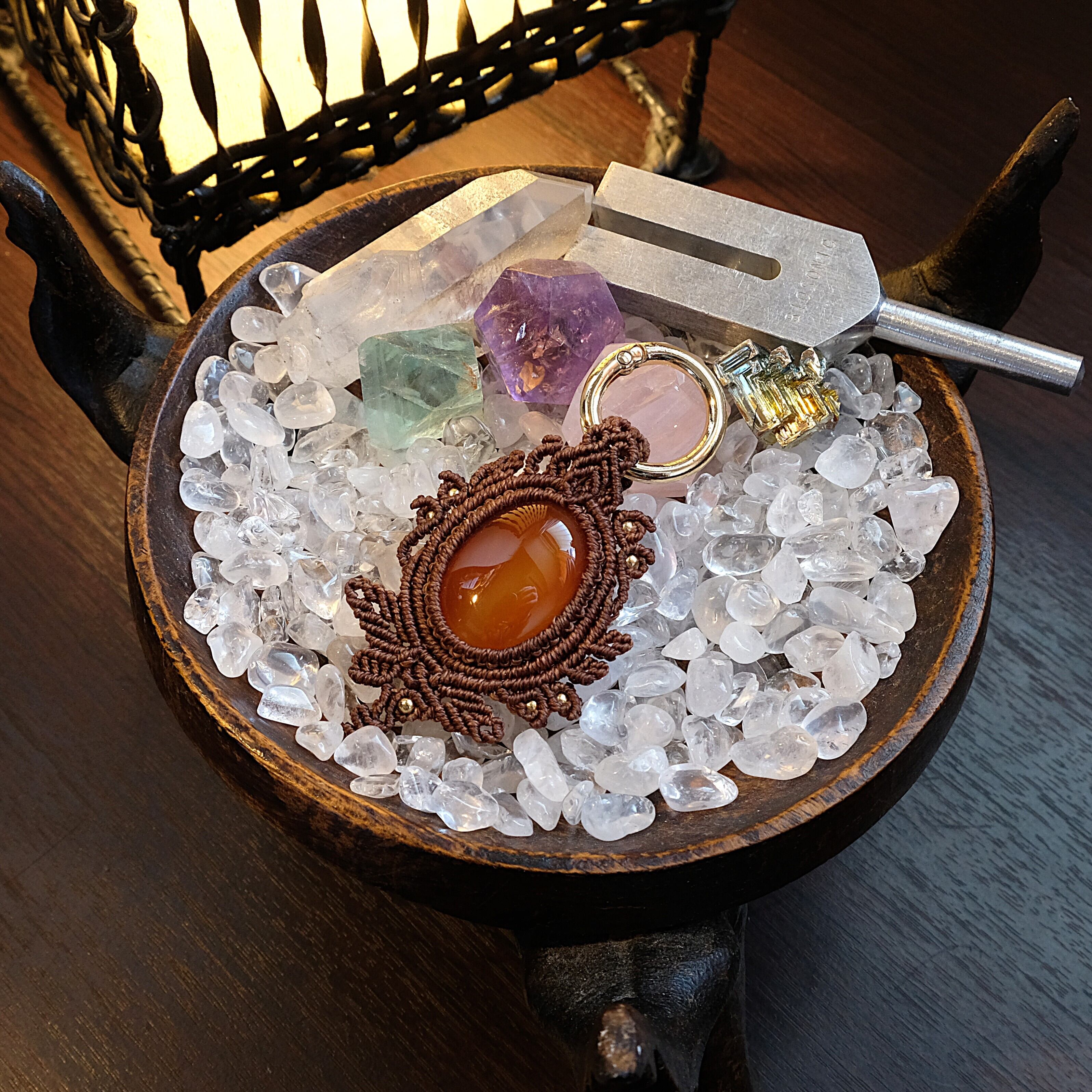 カーネリアンバックチャーム | nenneko.stone