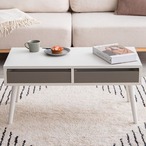 引き出し付きセンターテーブル 幅80cm テーブル 机