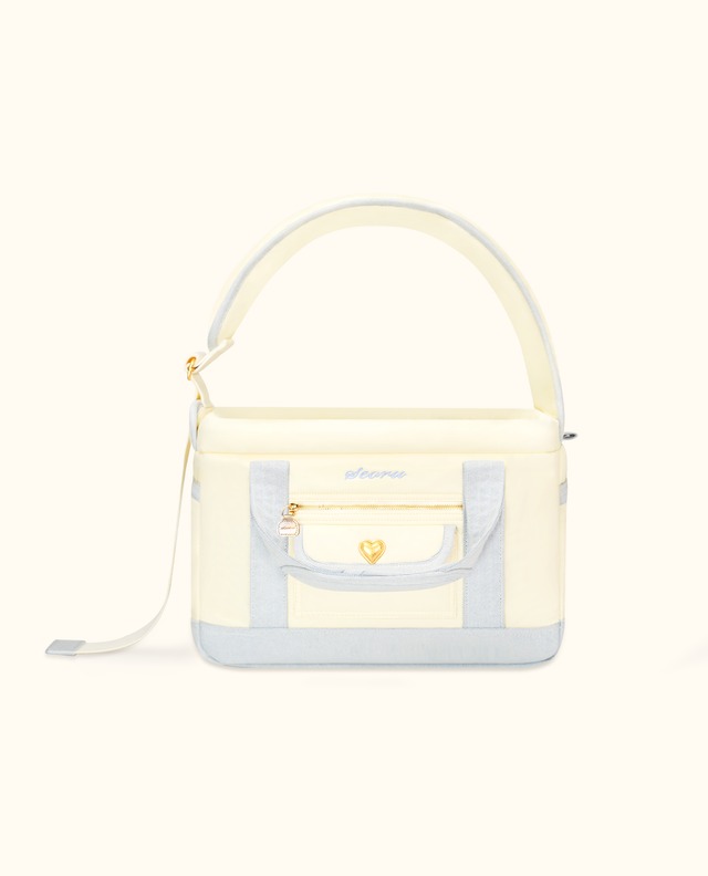 【予約】[SEORU] Pillow bag (  Lemon blue )