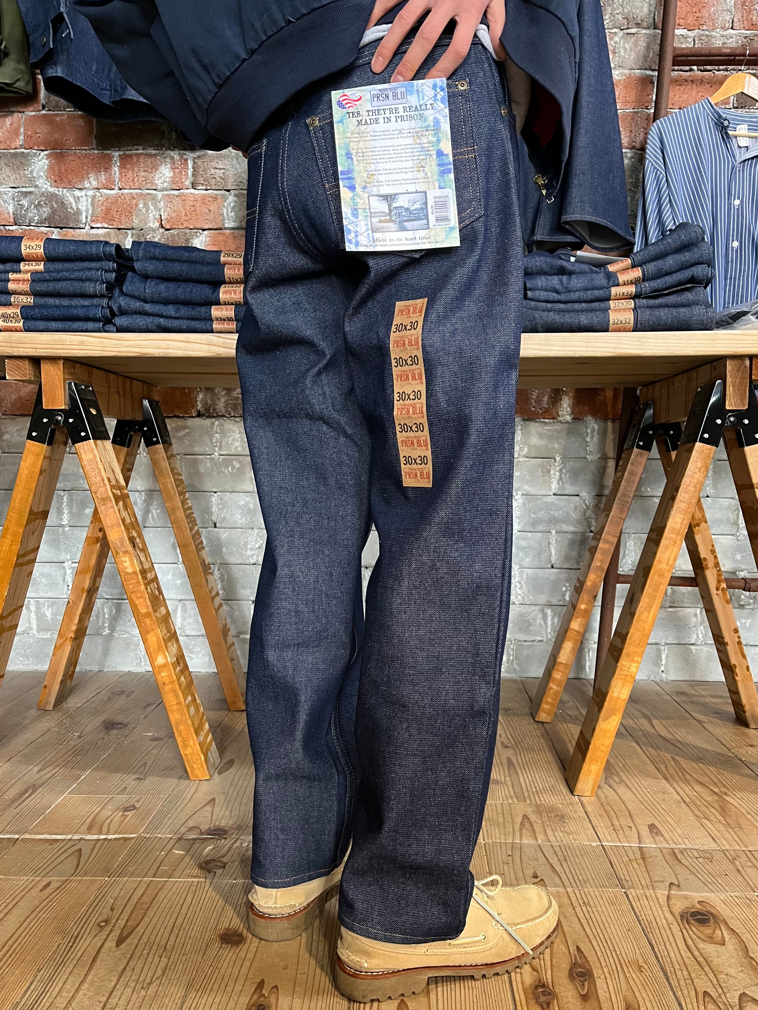 14.5oz ファッション トロフィークロージング 1605 デニム ダブルニー