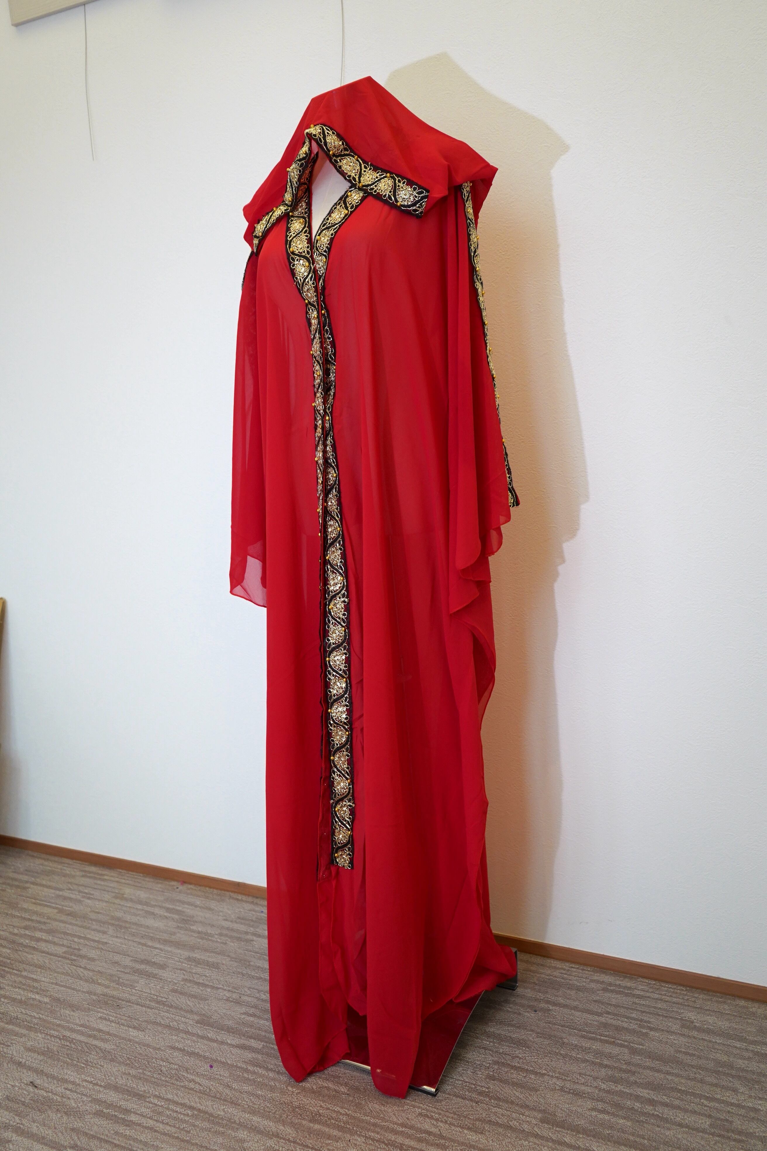 再入荷【即日発送】シフォンガラベイヤ（フロントホック前びらき）968