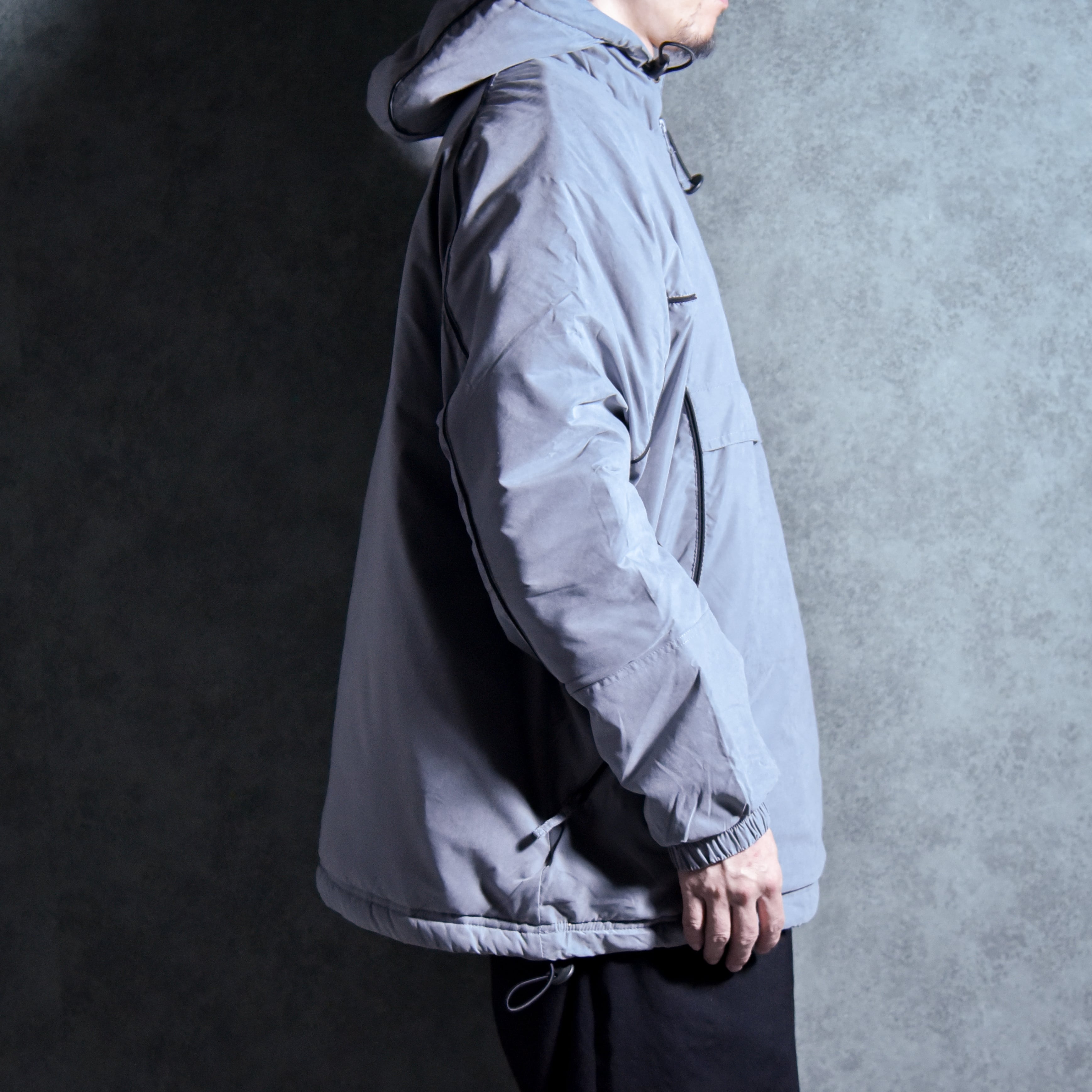 DEAD STOCK】British General Service Waterproof Anorak Icegray