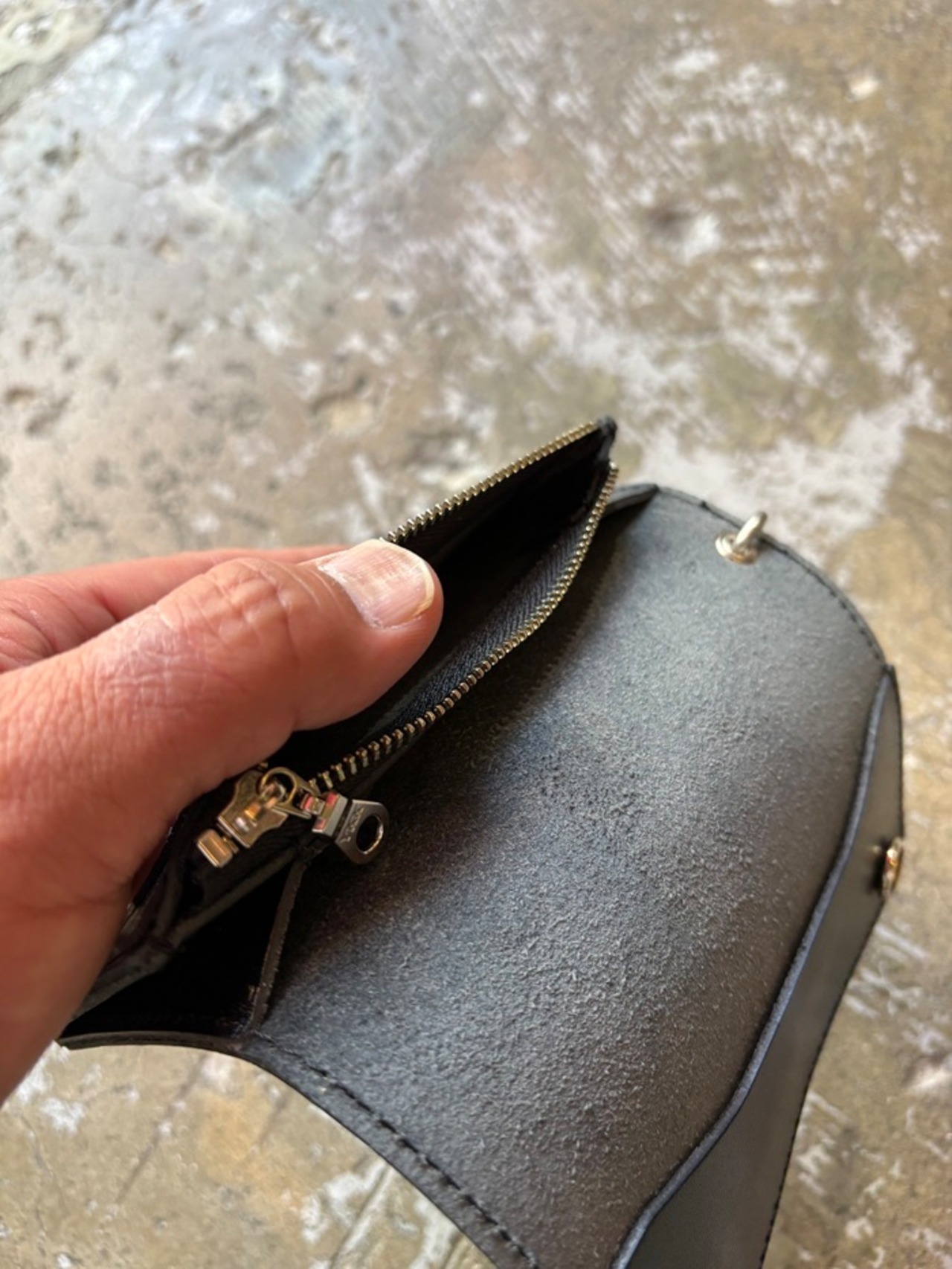 LEATHER TRUCKER MIDDLE WALLET / ミドルトラッカーウォレット / 革財布 - 5