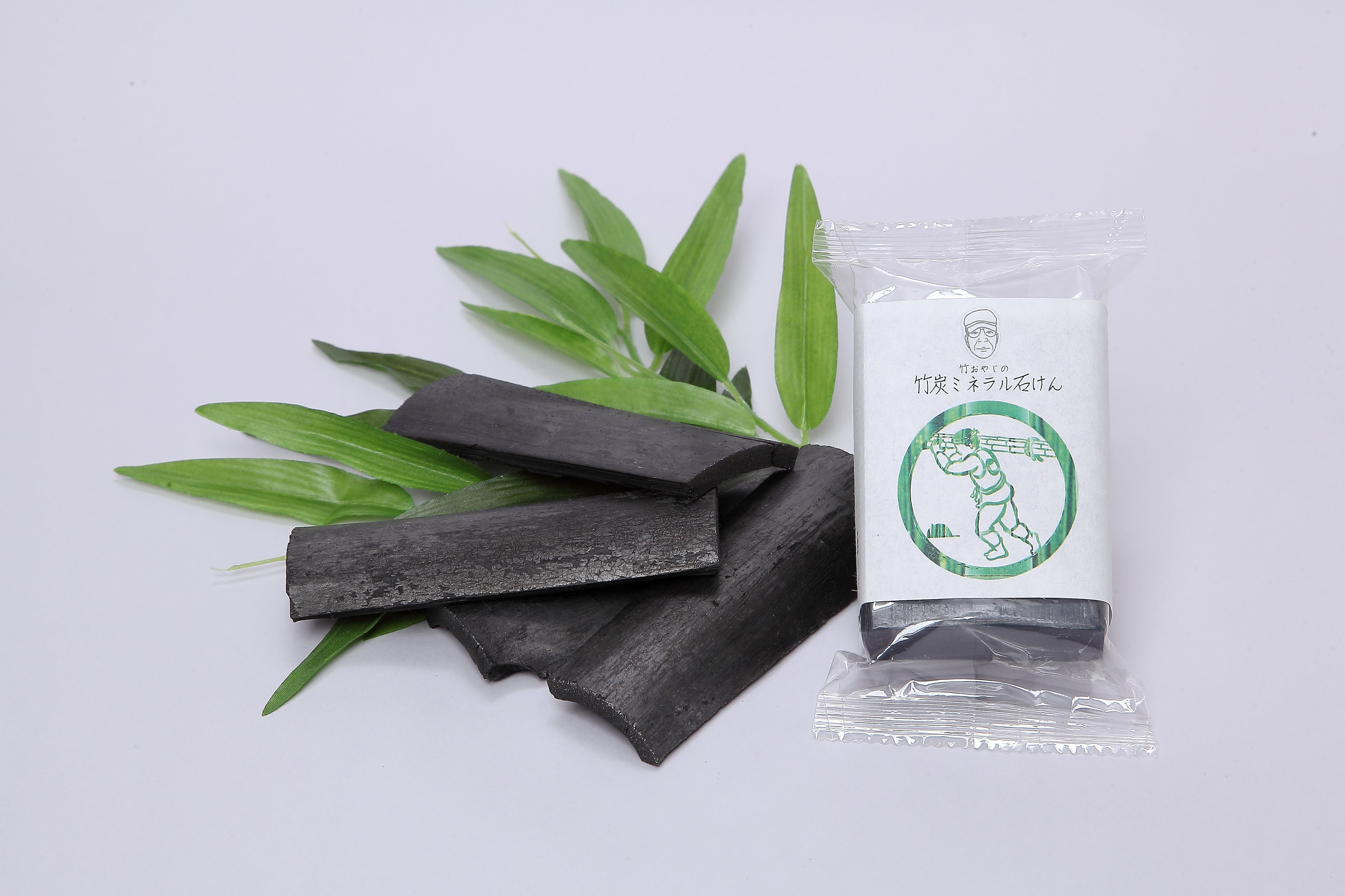竹炭ミネラル石けん (117g) | 竹おやじの竹炭ミネラル工房