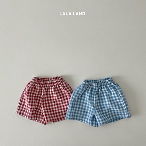 ＊SALE＊【2022SS即納】＊lala land＊ゴバンショートパンツ