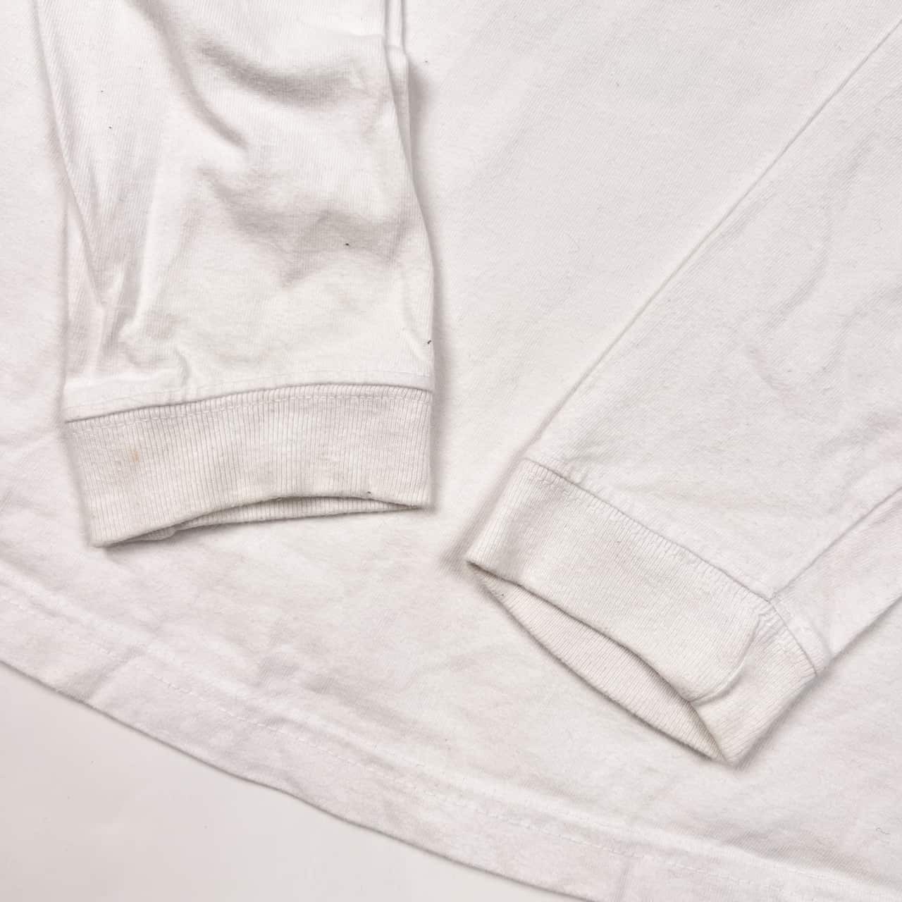 USA製 BUZZ RICKSON バズリクソンズ 背面デザイン 長袖 Tシャツ S/ホワイト メンズ