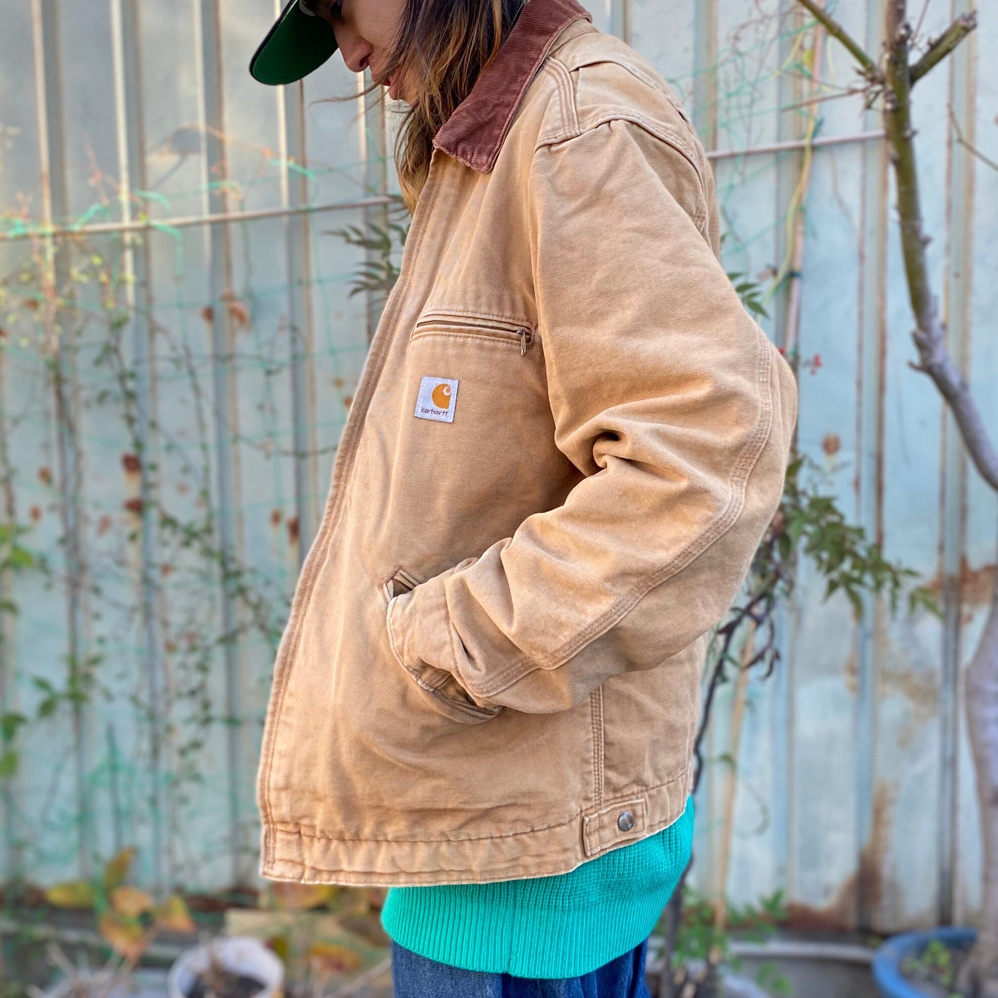 USA製 Carhartt カーハート デトロイトジャケット ワークジャケット