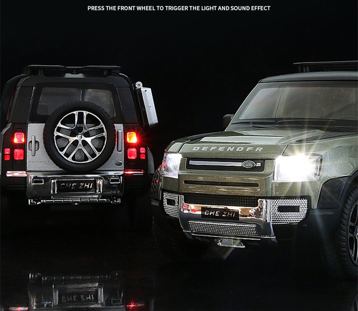 ランドローバー DEFENDER 1/24 カーモデル ダイキャストモデル