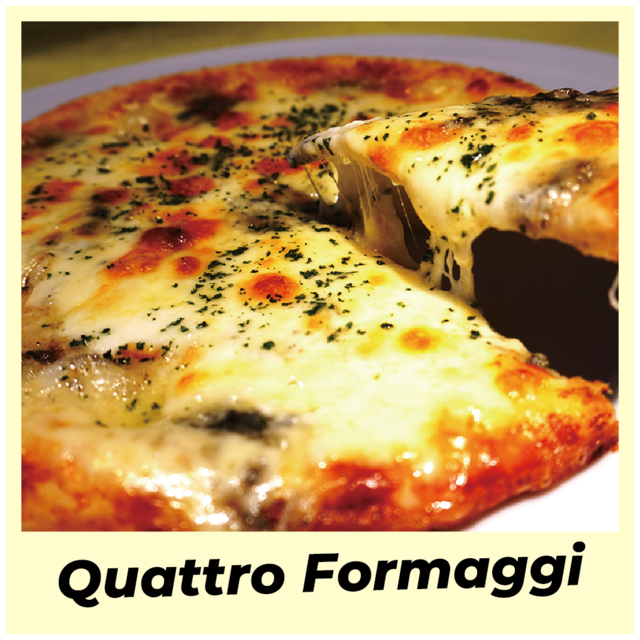 ピッツァ・クワトロフォルマッジョ　５枚セット