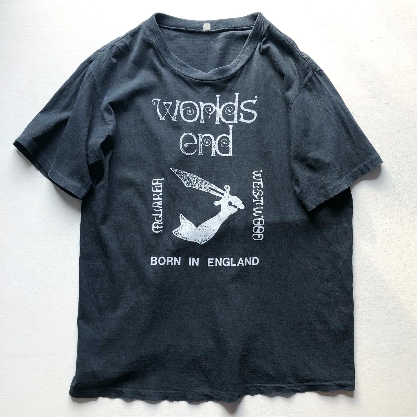 80s worlds end Tシャツ 黒 表記 なし (L位) | niche (ニッチ) 80s worlds end Tシャツ 黒 表記 なし (L位) | niche (ニッチ)