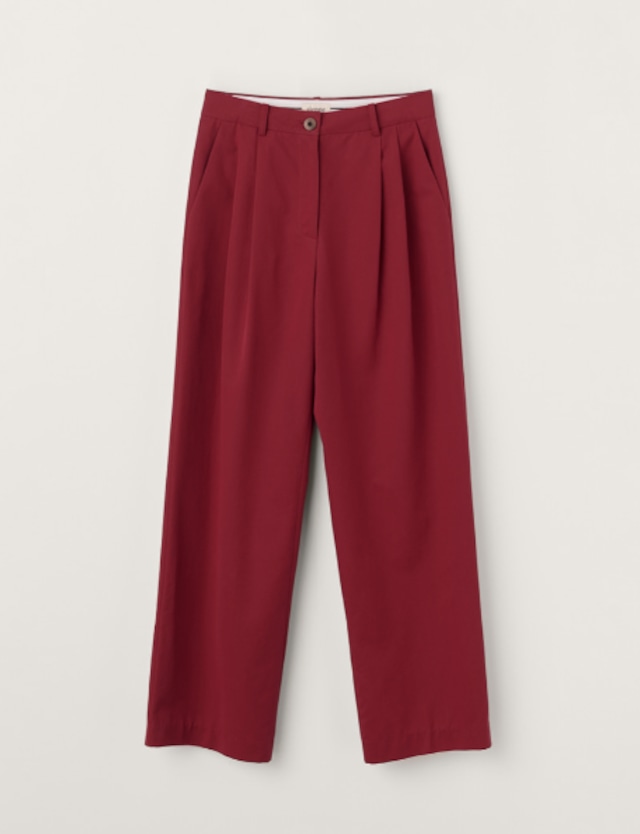 [sienne] Martin Tuck Pants_Red 正規品 韓国ブランド 韓国通販 韓国代行 韓国ファッションブランド シエンヌ 日本 店舗