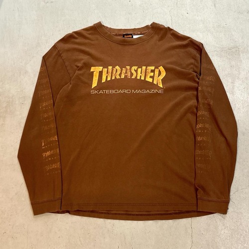 90s THRASHER logo L/S T-shirt【高円寺店】