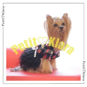 【即納】海外作家さん　お嬢様チェックワンピース【YU021】