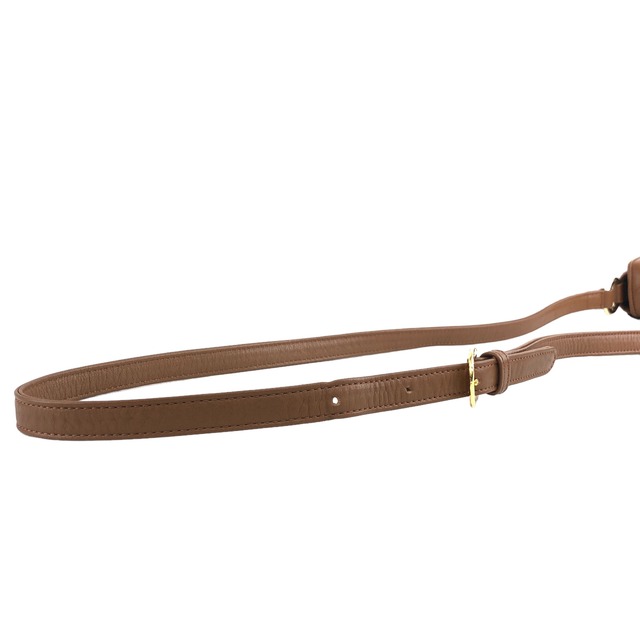 Yves Saint Laurent イヴ・サンローラン レザー フラップ ショルダーバッグ ブラウン vintage ヴィンテージ オールド j7244z