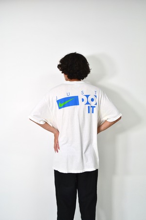 90s USA製 NIKE JUST DO IT print T-shirt