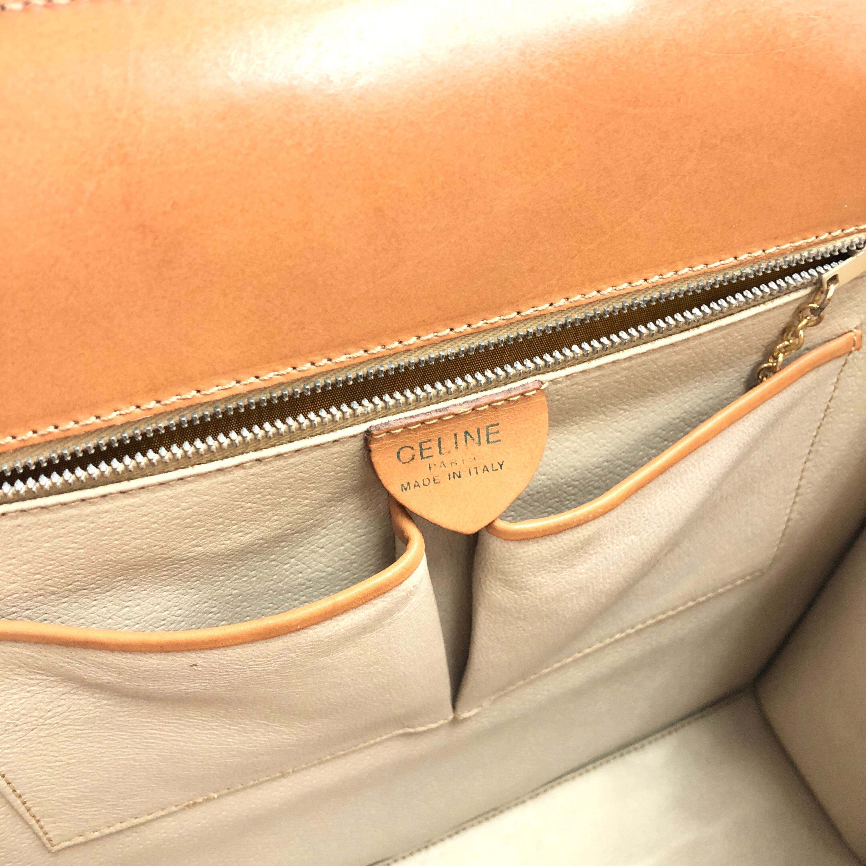 CELINE セリーヌ マカダム スターサークル スクエア ワンハンドル