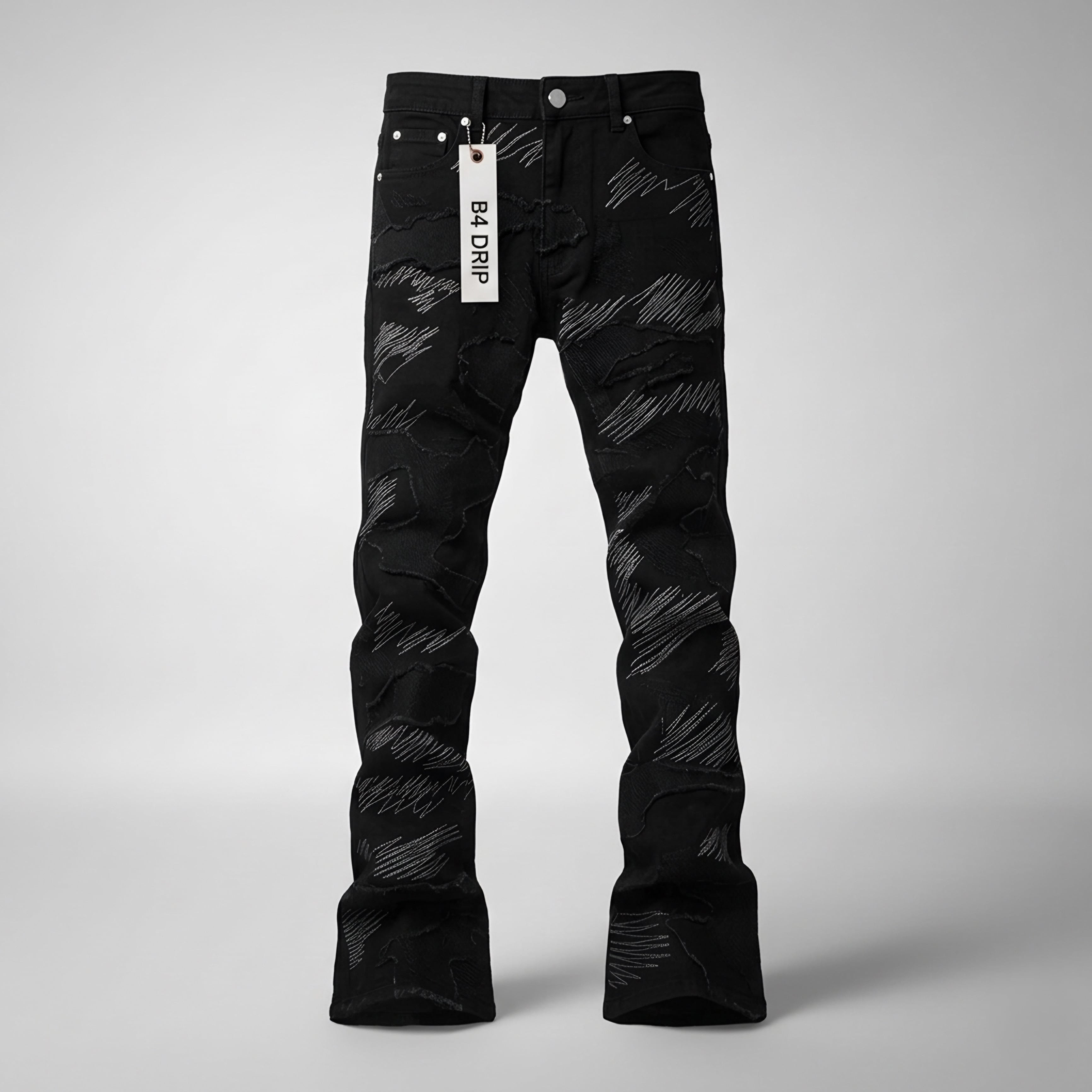 パンツ B4DRIP/BLK DRIP DNM B4DRIP