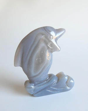Druzy Agate ドゥルジーアゲート ⭓ イルカ ⭔ CARVING
