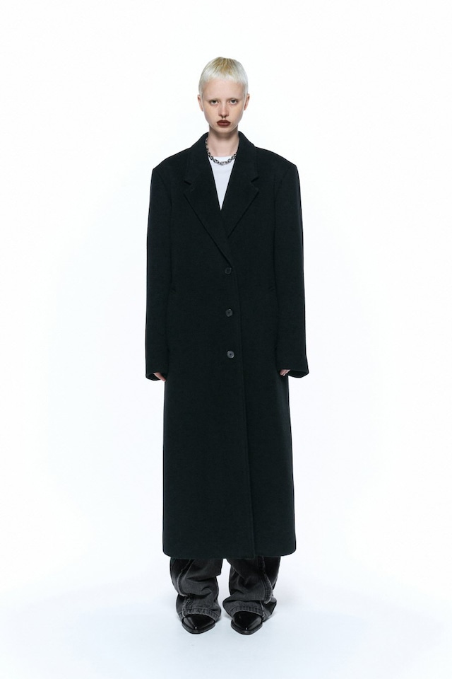 [INSILENCE WOMEN] Classic maxi coat BLACK 正規品 韓国ブランド 韓国通販 韓国代行 韓国ファッション インサイレンス 日本 店舗