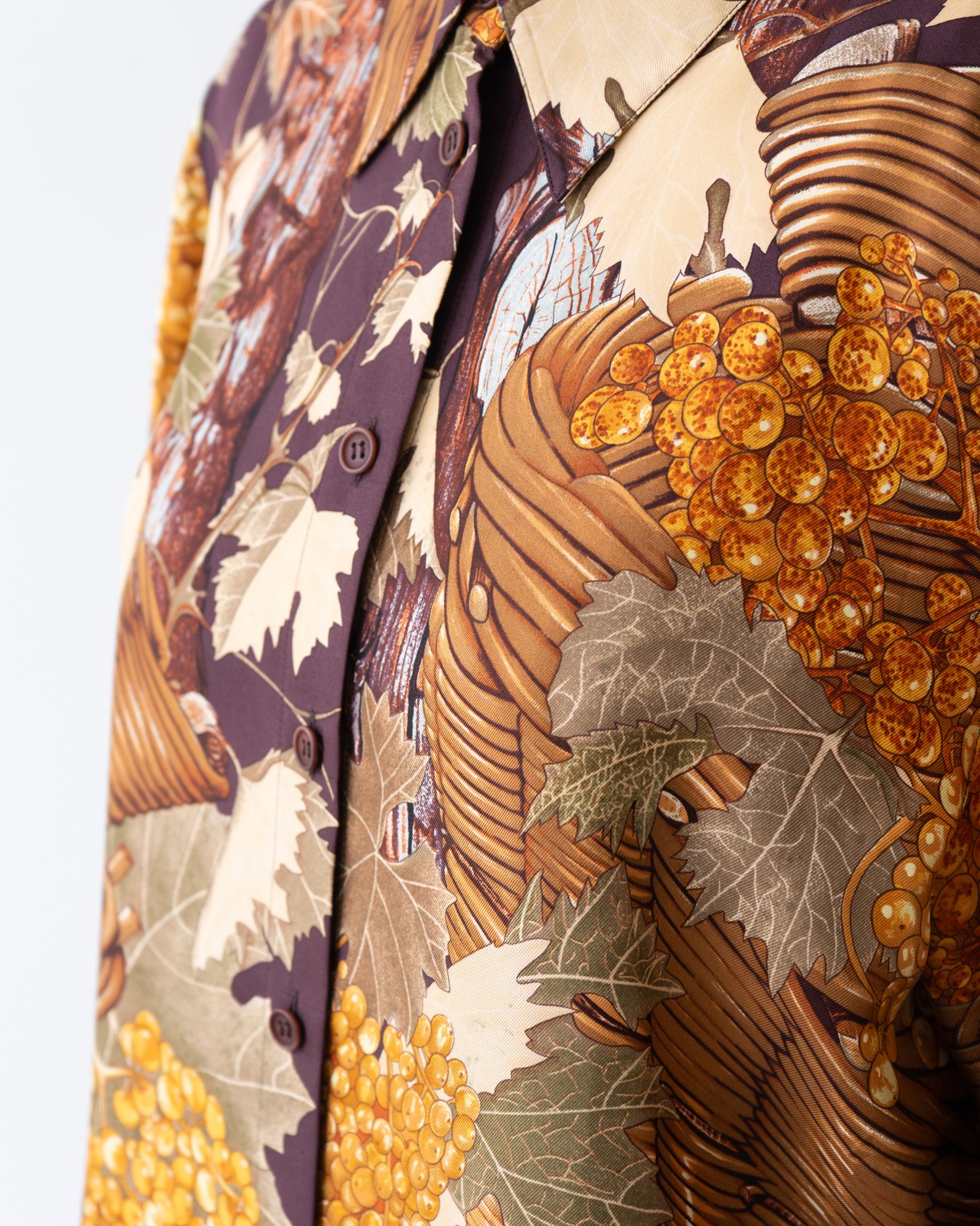 〈Hermès by martin margiela〉Silk Shirt