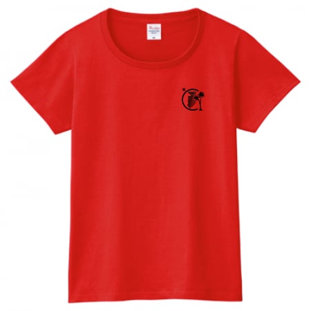 【受注生産】Lady's Izu SURF Tee (Red)