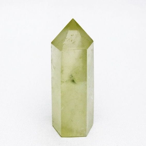 シトリンクォーツ 六角柱 シトリン ポイント 置物 一点物 142-10429