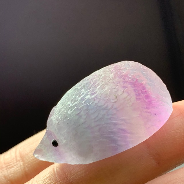 102ぷっくりフローライトハリネズミさん