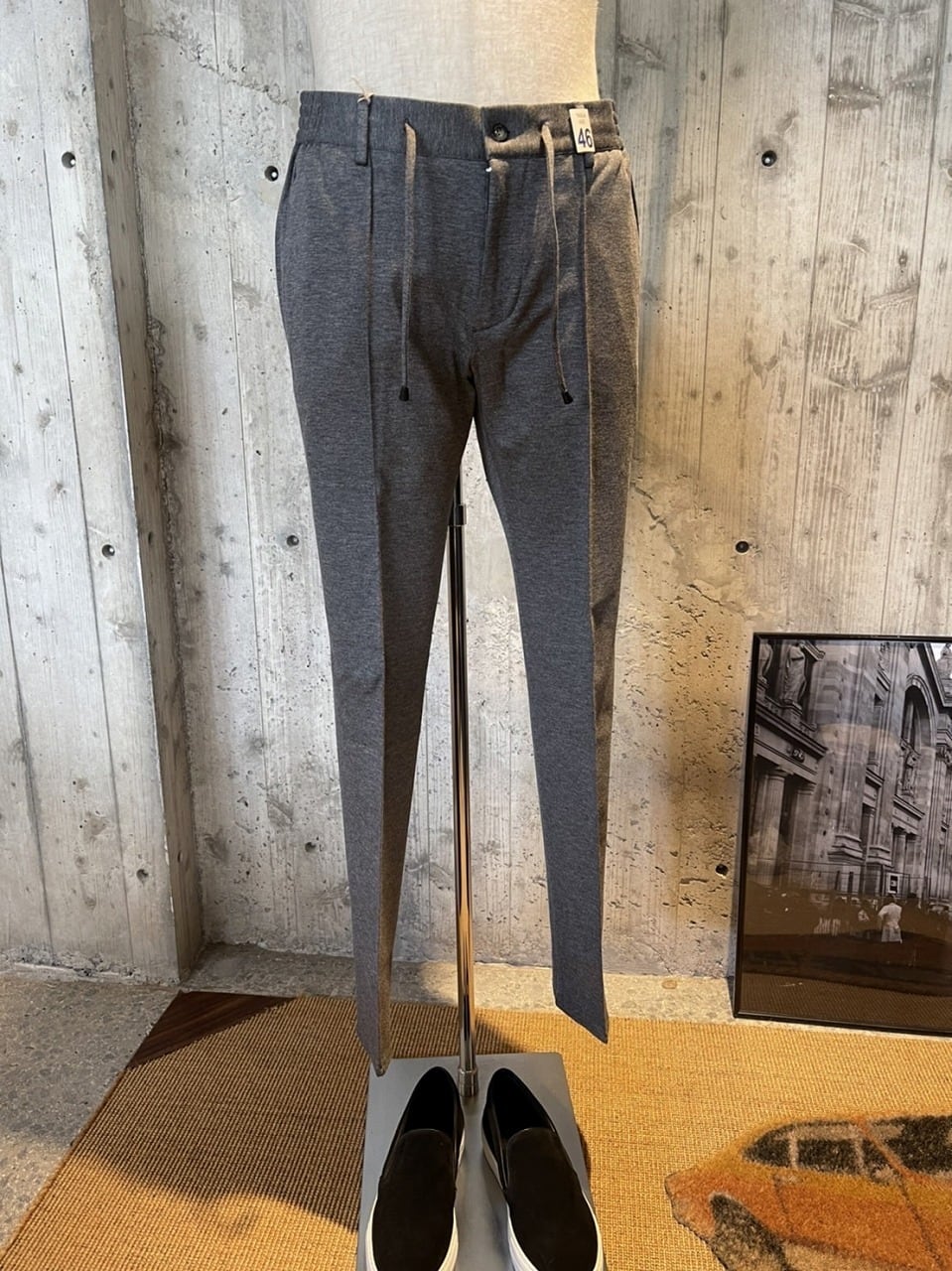 giabsarchivio / MASACCIO NEWウォッシャブルジャージイージースラックス