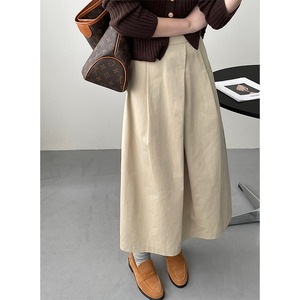 A-line cotton skirt　10536